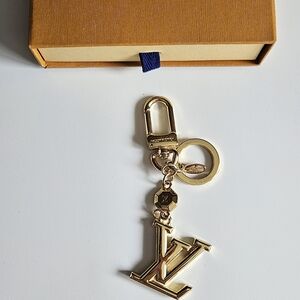 Louis Vuitton Brand NEW Gold Key Chain Charm M65216